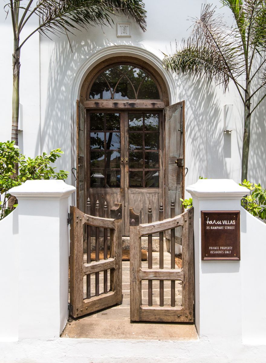 1. rampart street entrance
