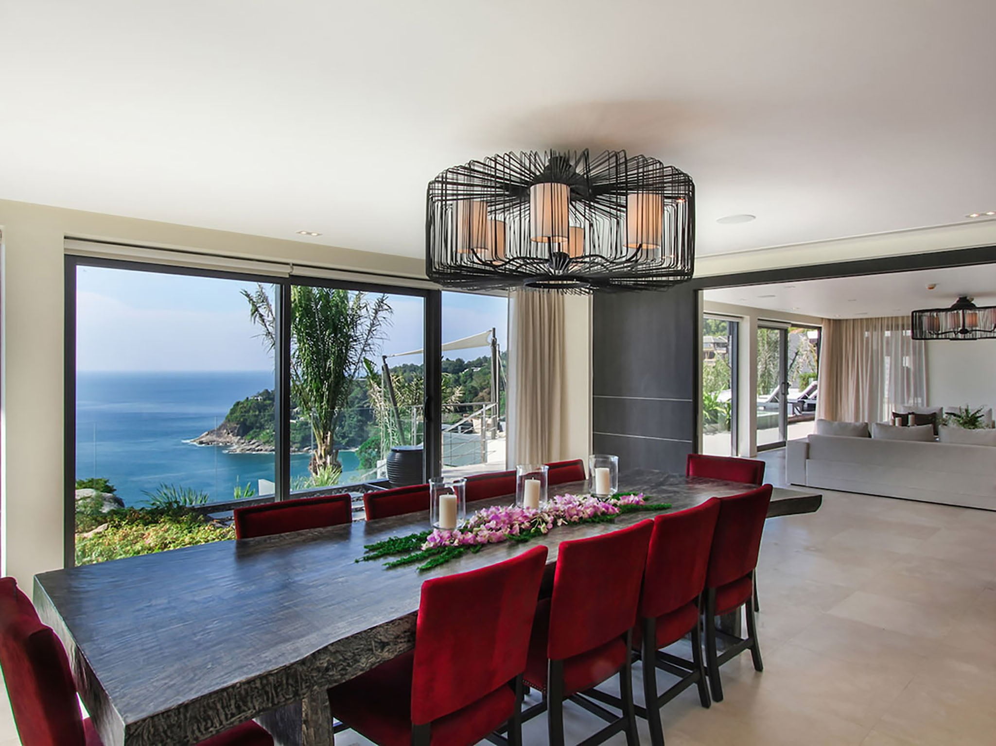 5. villa saan beautiful dining area