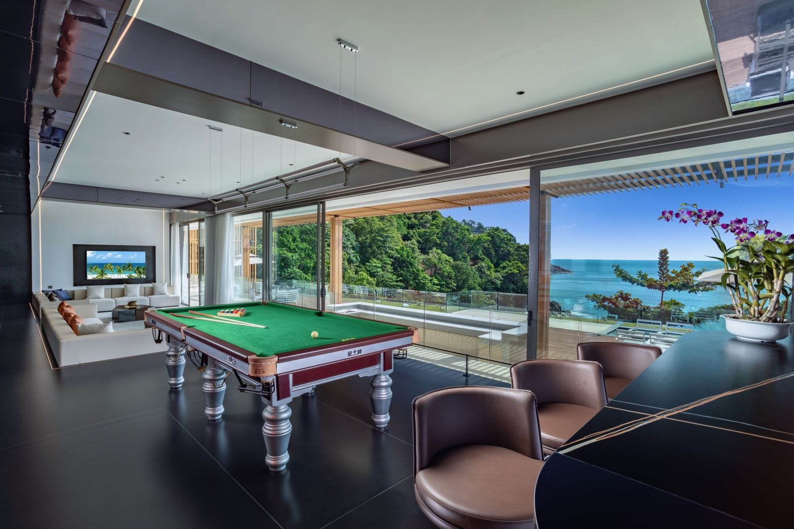 the aquila villa phuket entertainment area and bar 1