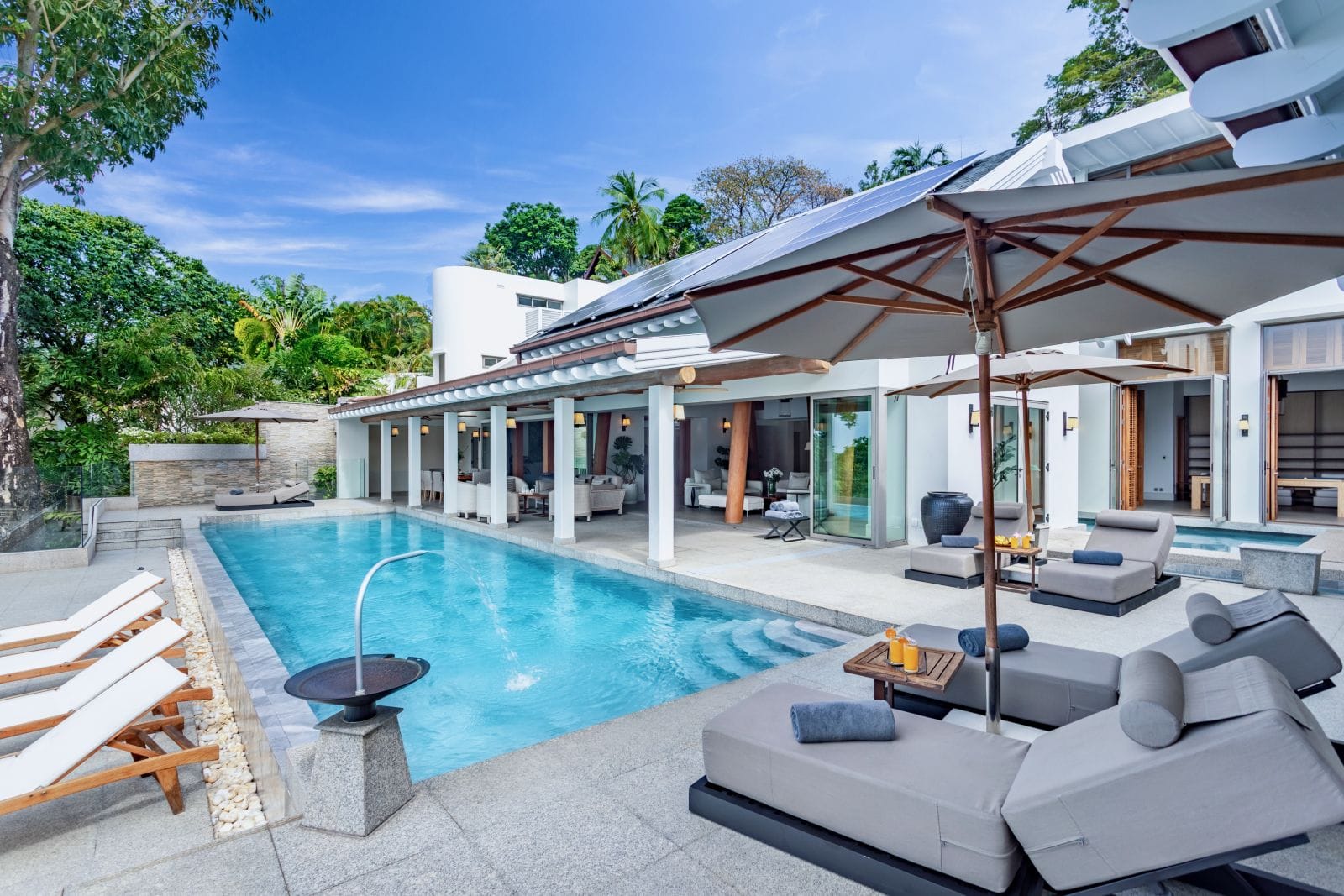 villa amankara phuket swimming pool area 2