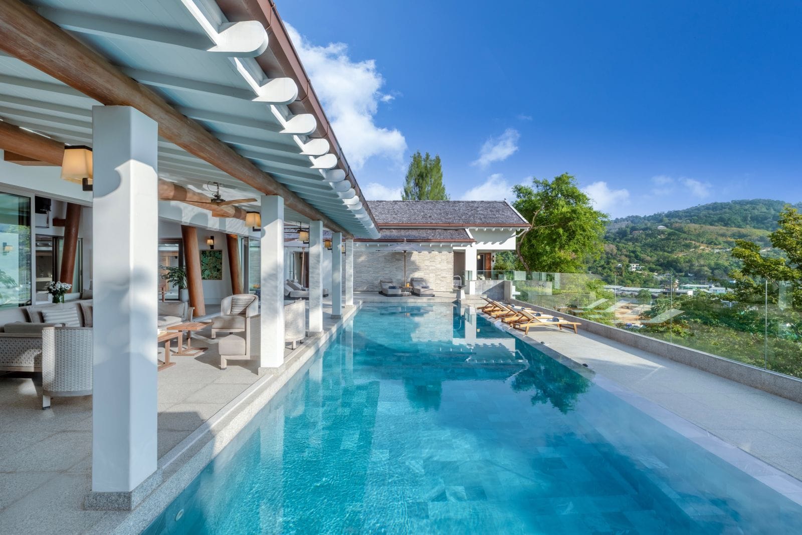 villa amankara phuket swimming pool area 4