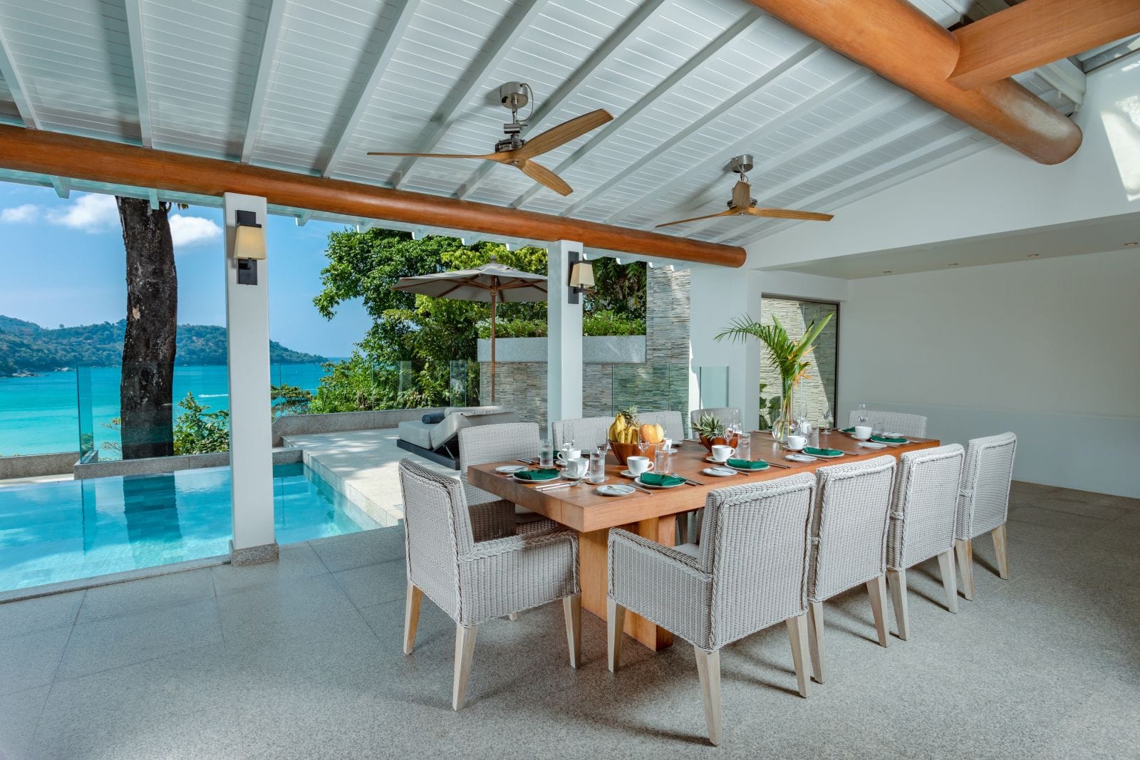 villa amankara phuket swimming pool area 9