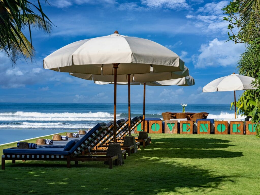 2. noku beach house sunbrellas by the pool