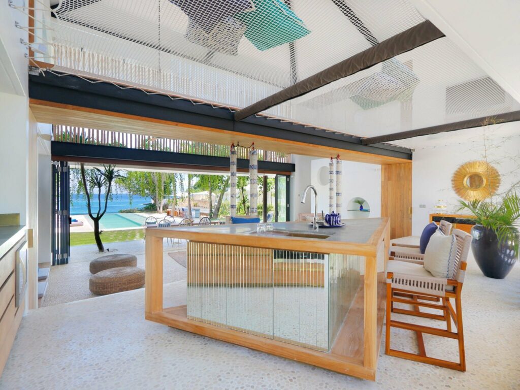 5. villa seascape kitchen outlook